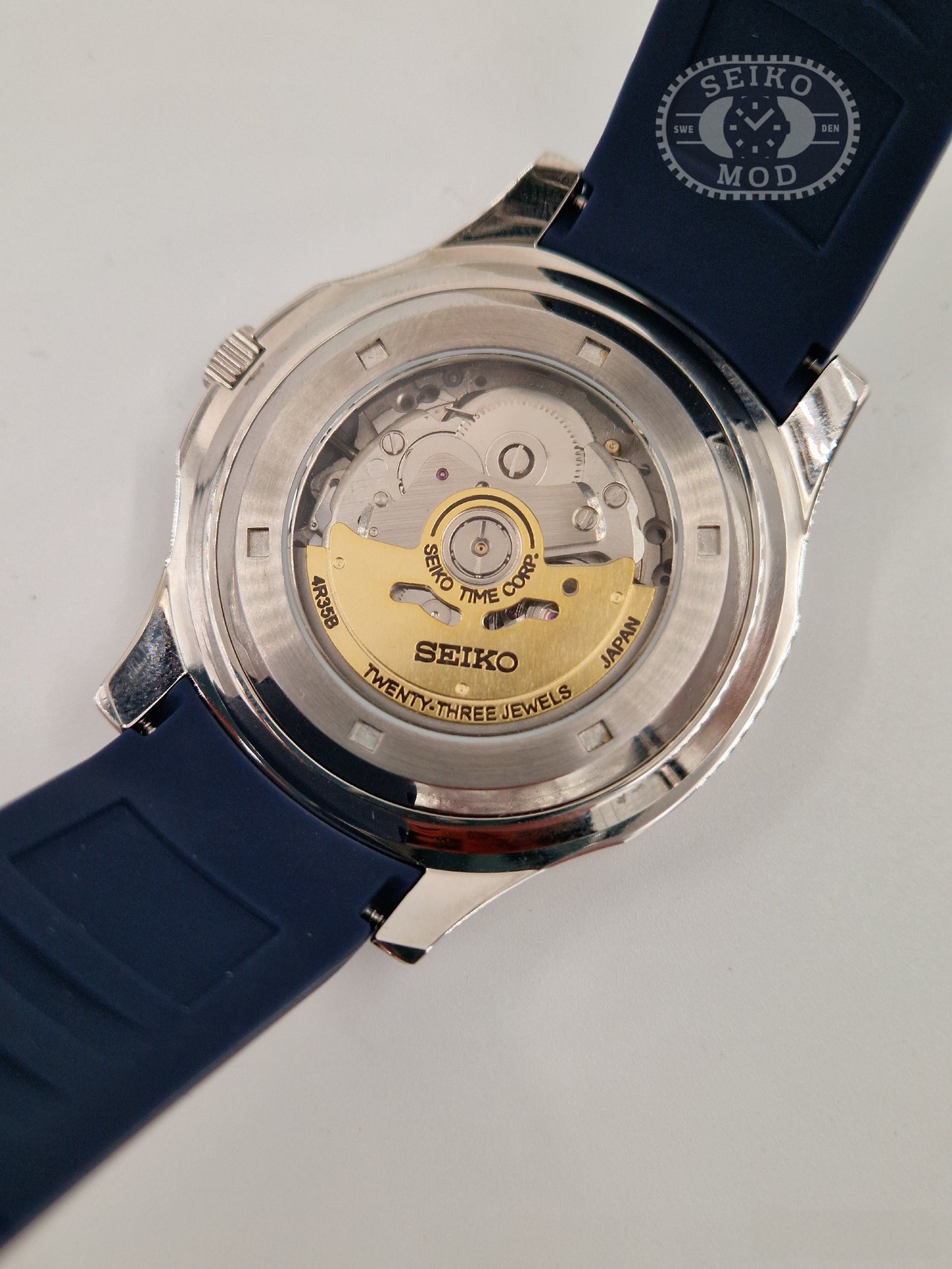 Aquanaut mod med blåt sportband