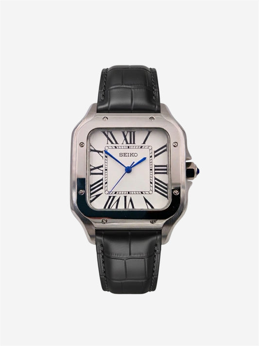 Retro läder-armband för santos mod