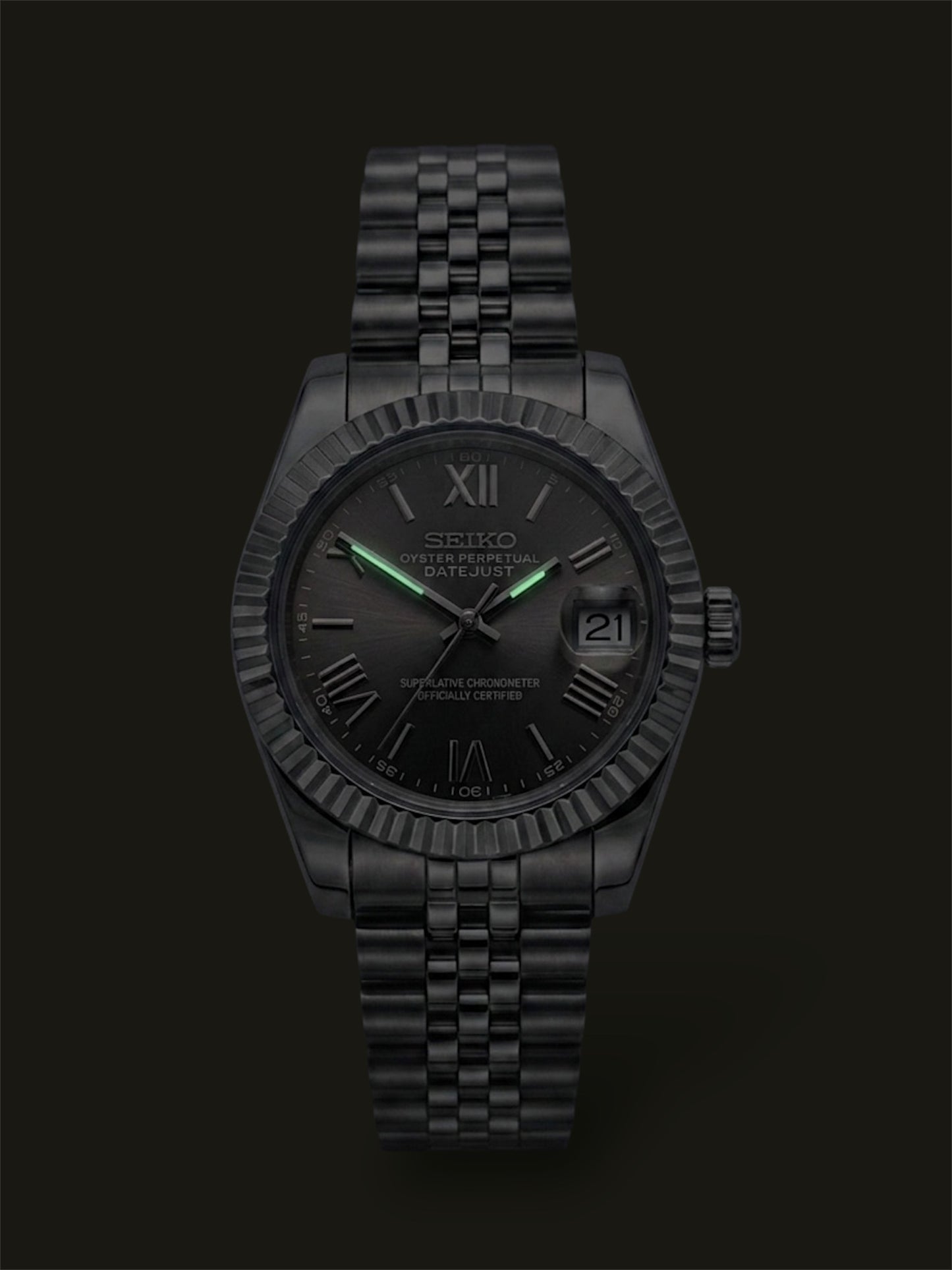 Grey Roman - Datejust Mod