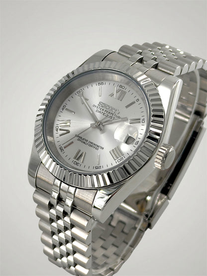 White-Datejust-Mod-Seikomod-Seikojust-jubilee-waterproof