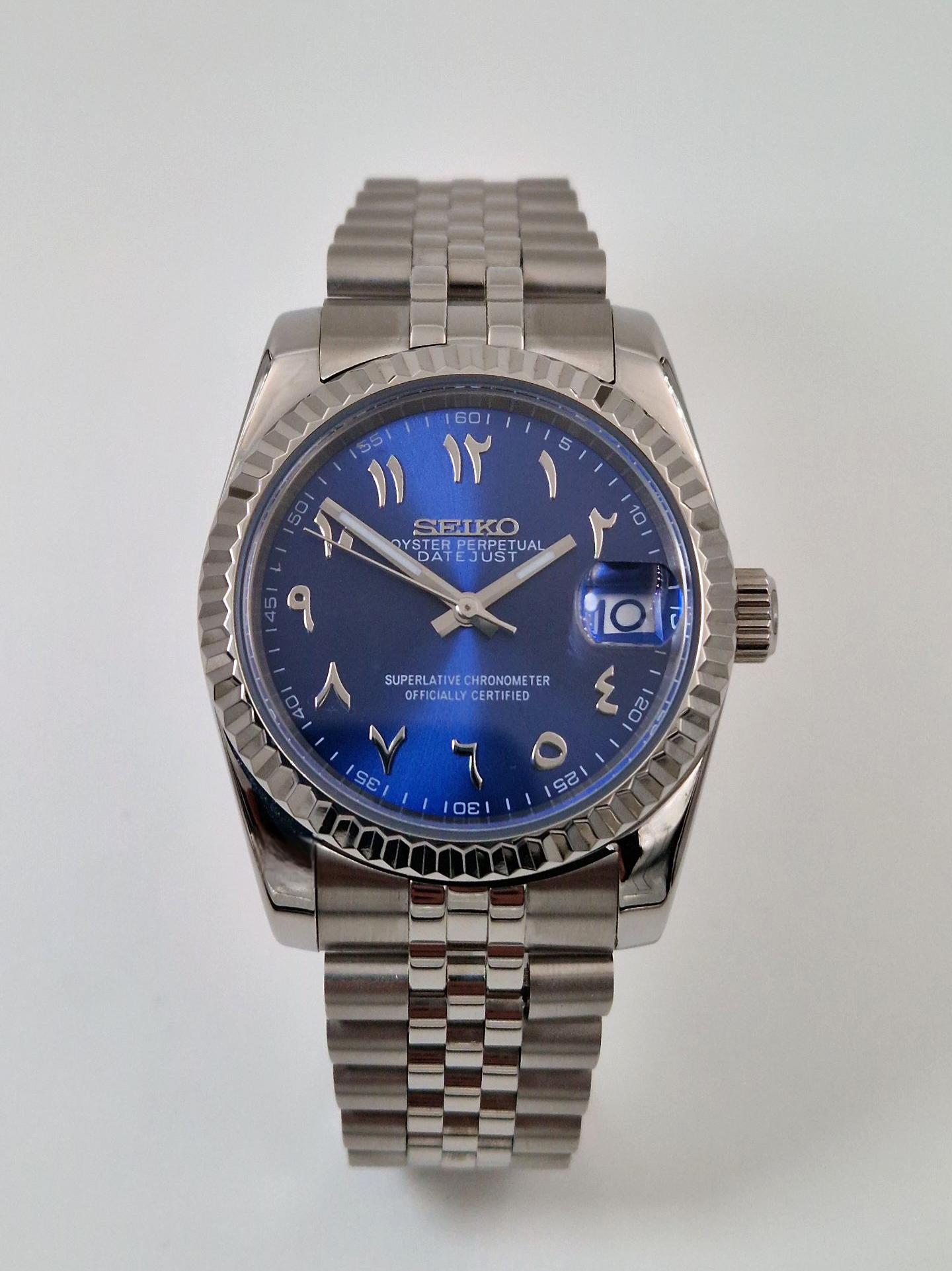 Mørkeblå Arabisk - Datejust Mod