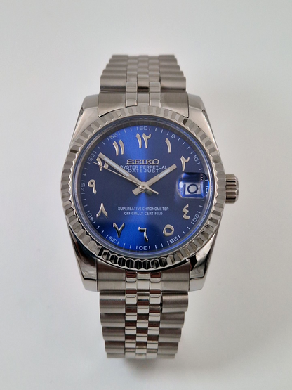 Mørkeblå Arabisk - Datejust Mod