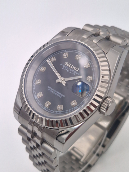 Grå Diamant - Datejust Mod
