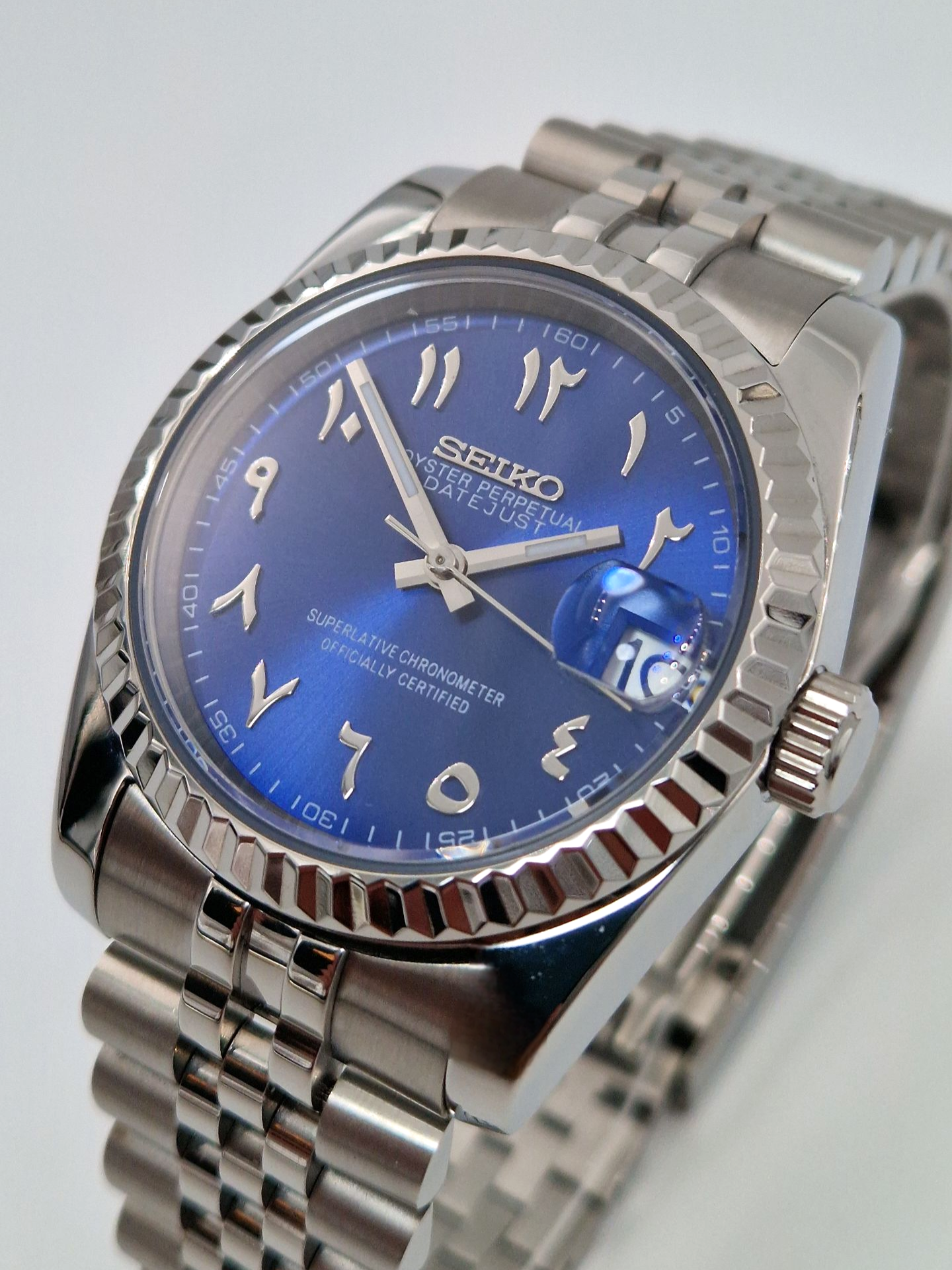 Mørkeblå Arabisk - Datejust Mod