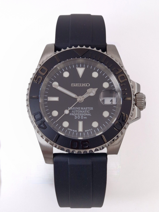 Svart med Sportband - Yacht-Master