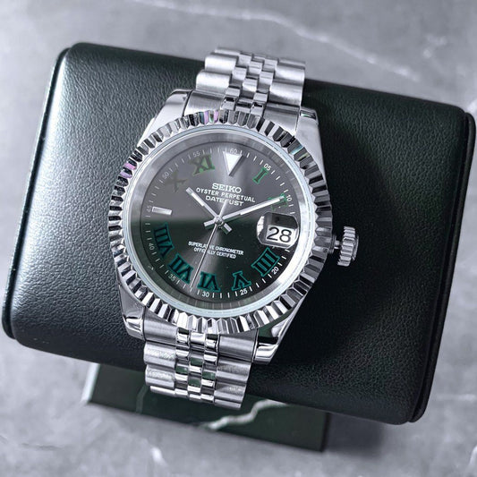 Wimbledonin hopea - Datejust Mod